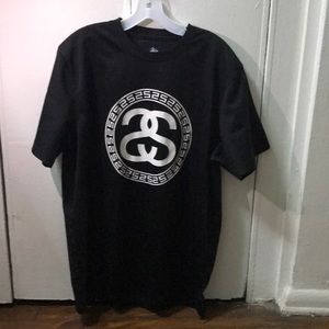 Stussy mesh black shirt